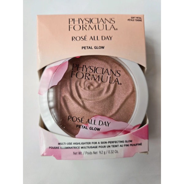 BRILLO DE PÉTALOS DE ROSA ILUMINADOR MULTIUSO