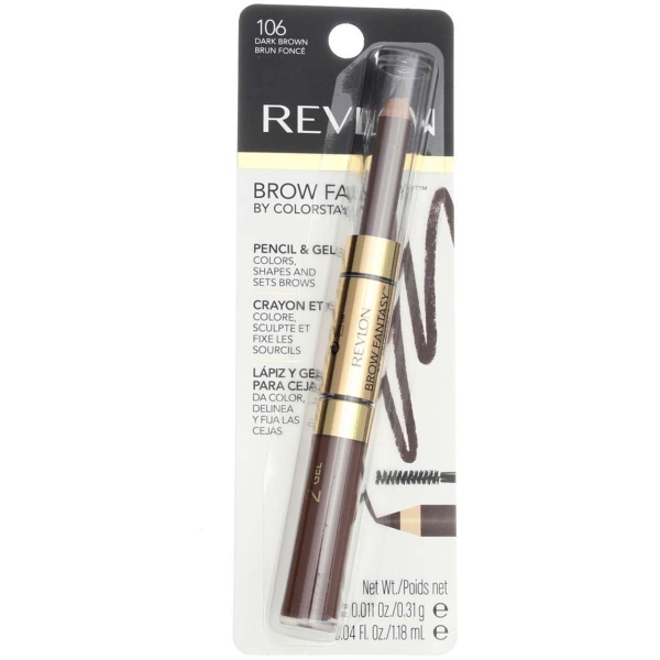 REVLON BROW FANTASY DARK BROWN 106